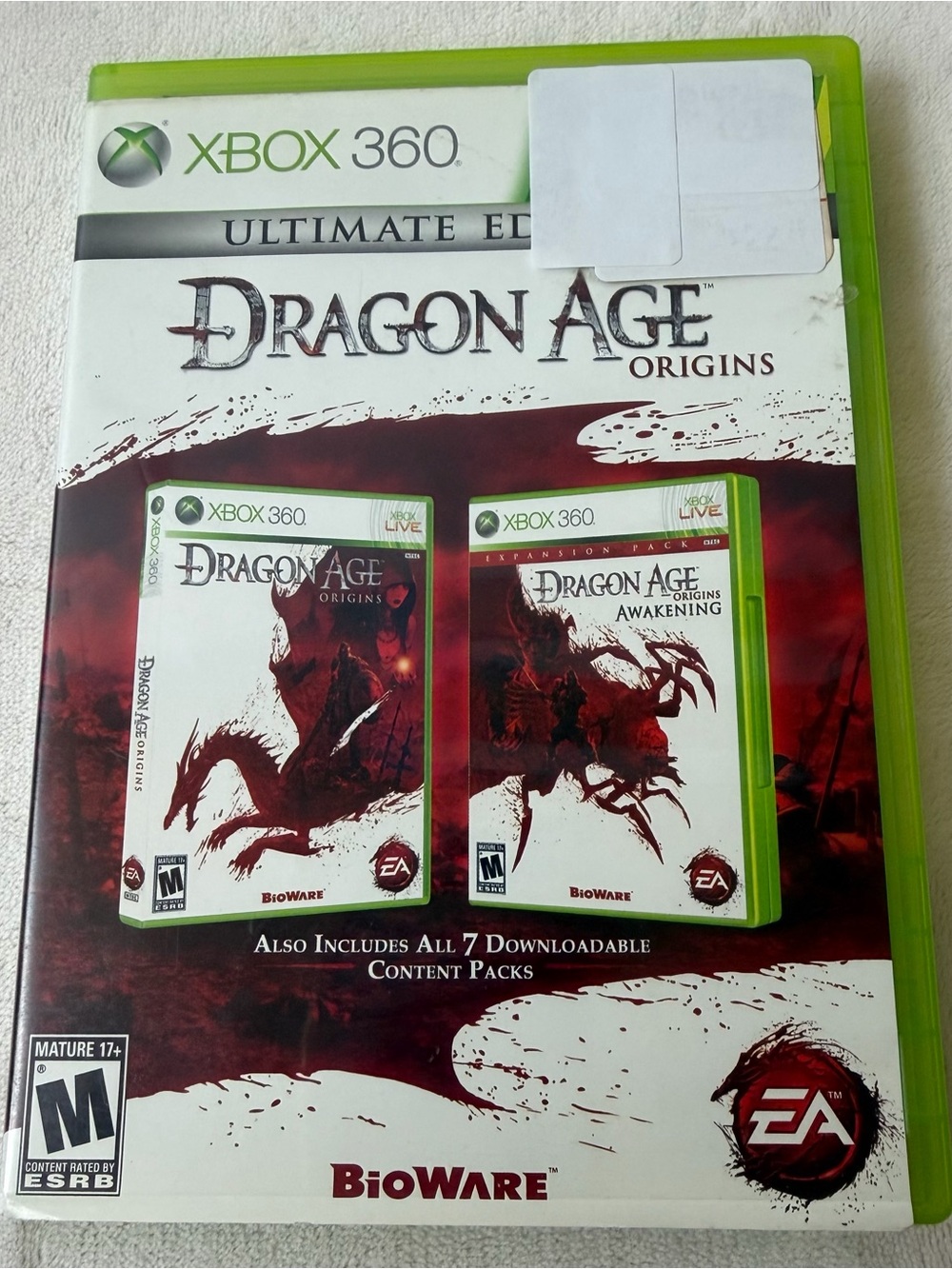 Dragon Age Origins Xbox Game
